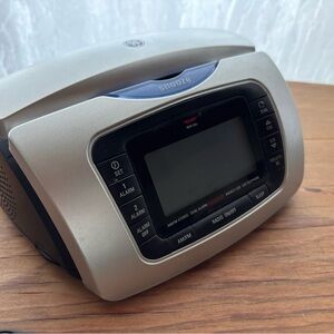 GE Alarm Clock Radio Telephone Combo w/ Caller ID & Snooze